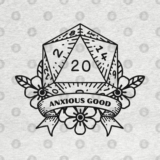 Anxious Good DND Alignment by CursedContent